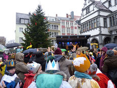 Bundesweite Eröffnung der Sternsingeraktion in Paderborn (Foto: Karl-Franz Thiede)